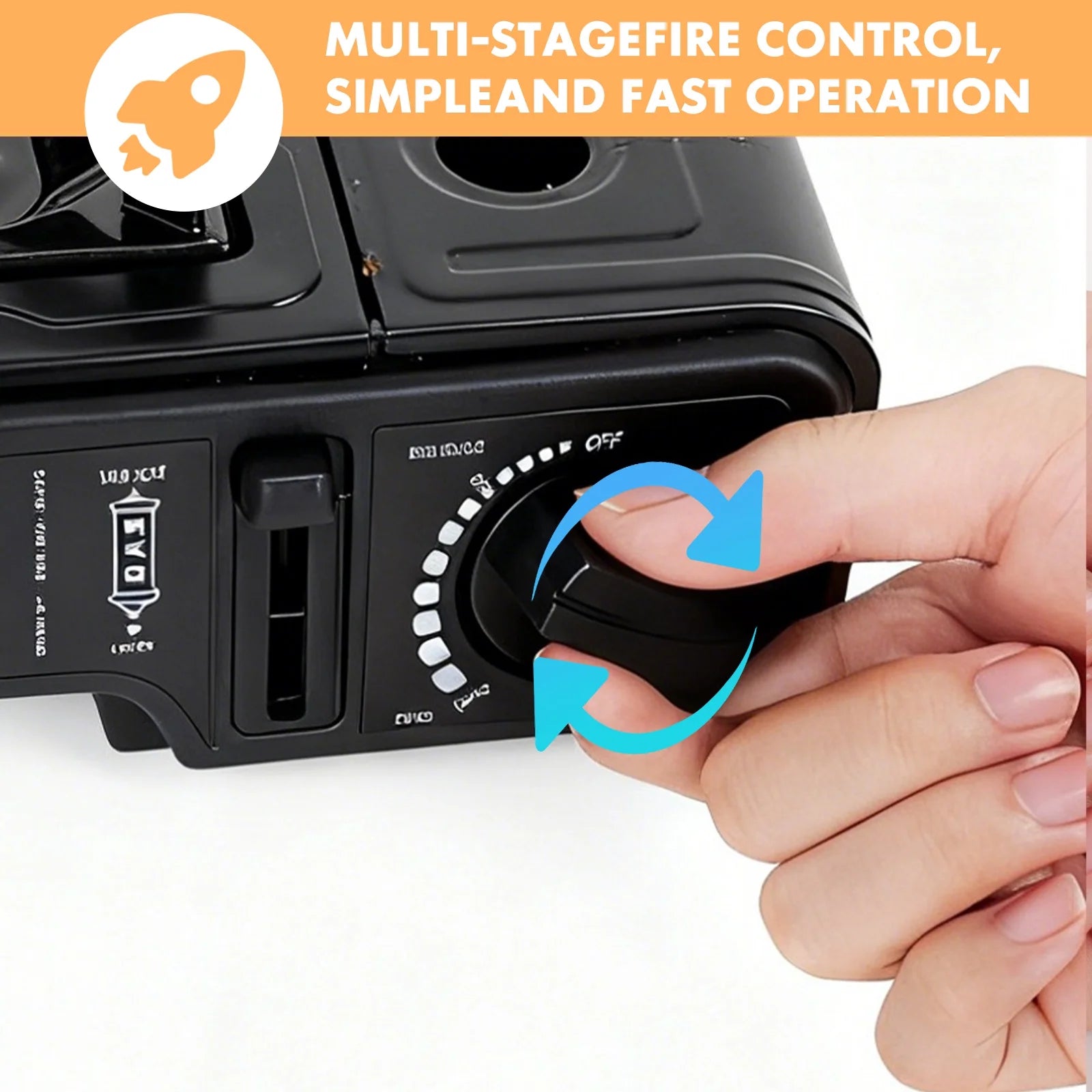 1 Burner Portable Butane Camping Stove Outdoor Gas Stove for Cooking Grill