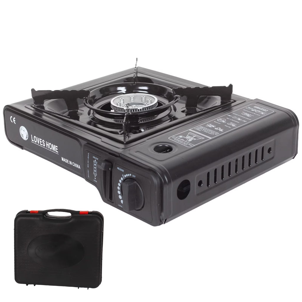 1 Burner Portable Butane Camping Stove Outdoor Gas Stove for Cooking Grill