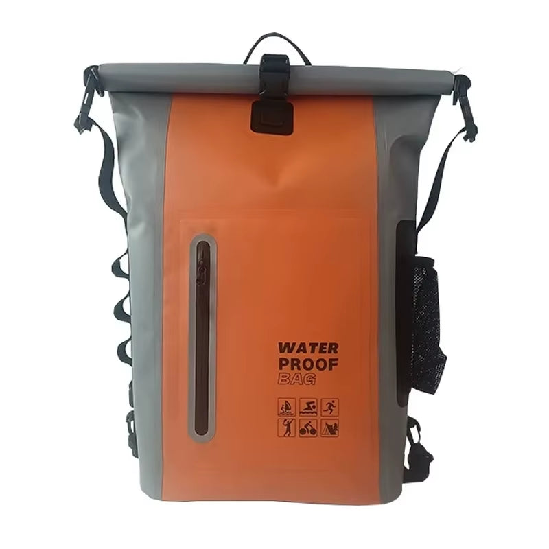 Waterproof Kayak Dry Bag Drift Swimming Backpack Large River Trekking Shoulder Beach Diving Dry Rafting Canoeing PVC Camping Bag