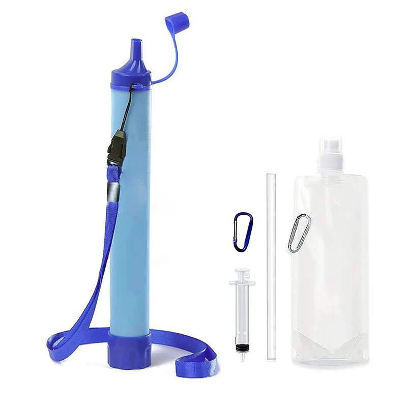EverTrail Water Filter Straw Kit — 0.01μm, 1500L