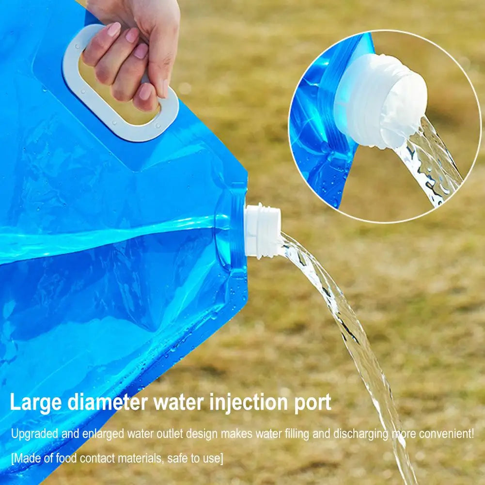 EverTrail Foldable Water Container — 5L/10L