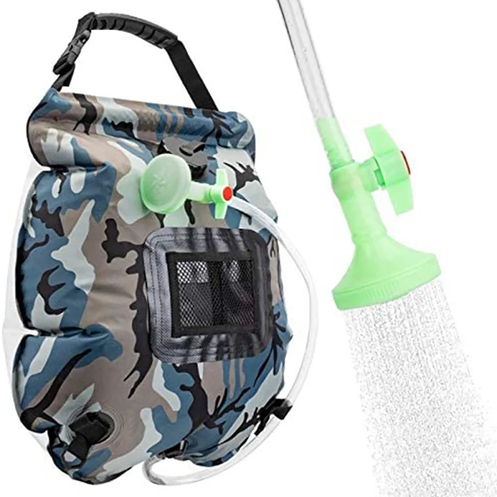 EverTrail Solar Shower Bag — 20L, 45°C