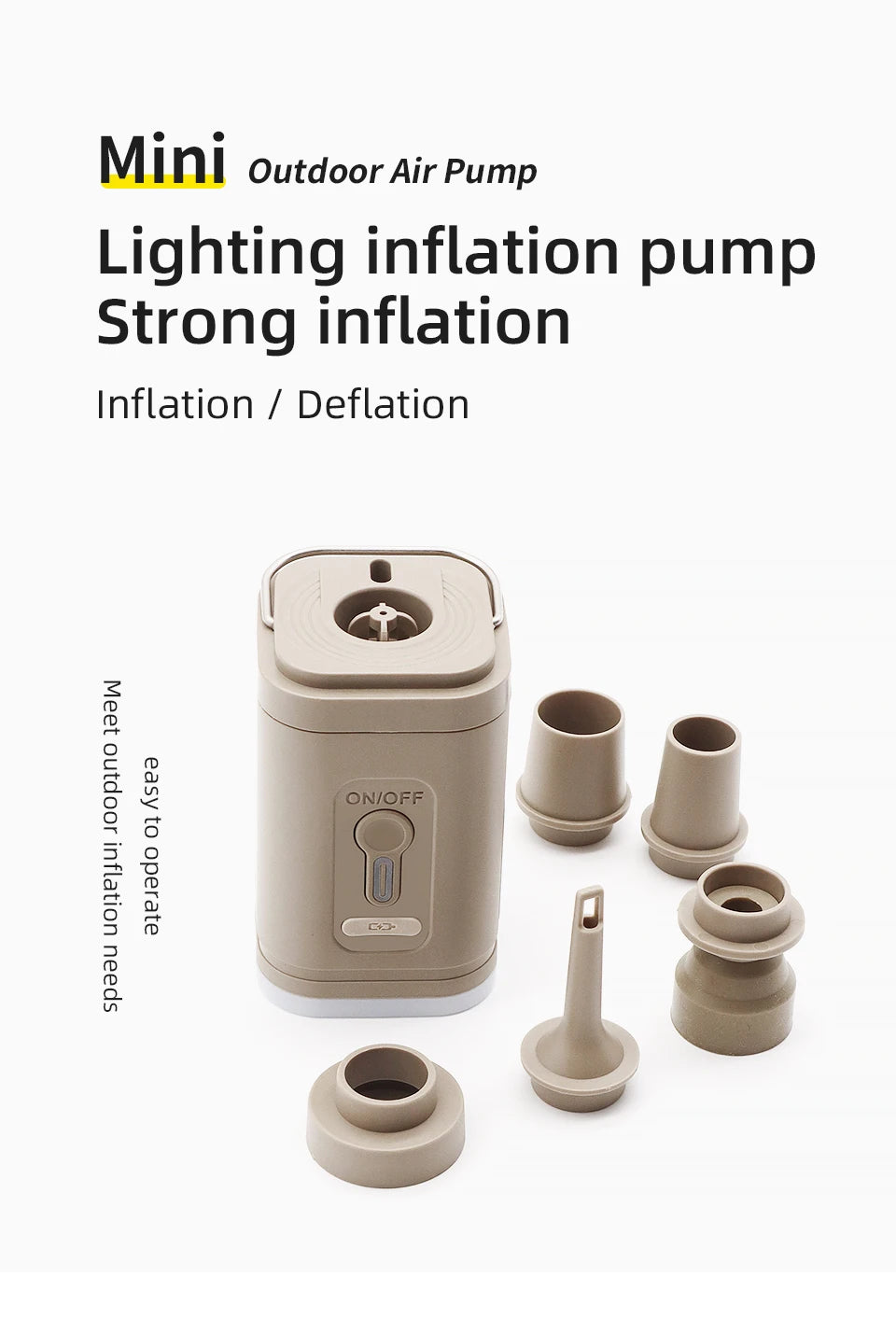 EverTrail 3-in-1 Electric Air Pump