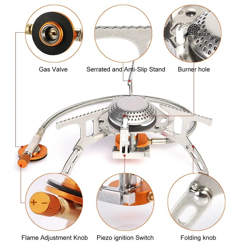 EverTrail Folding Backpacking Stove — 3500W