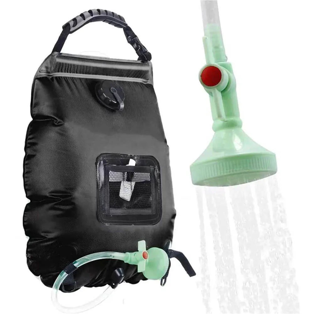 EverTrail Solar Shower Bag — 20L, 45°C