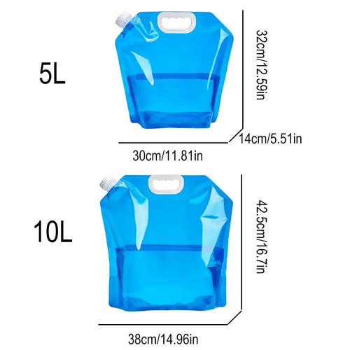 EverTrail Foldable Water Container — 5L/10L