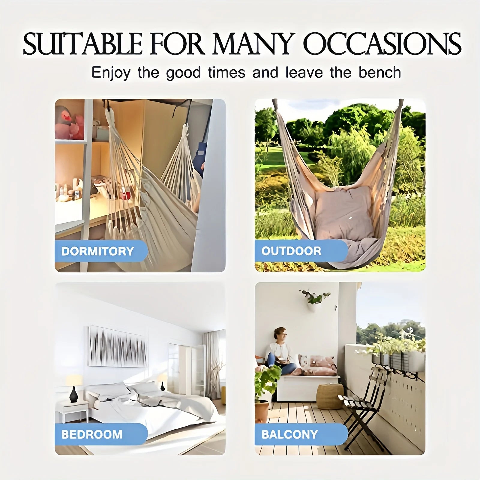 EverTrail Fabric Swing Chair