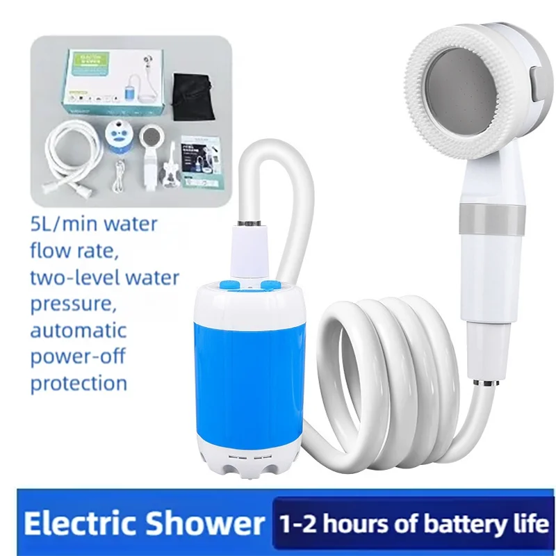 EverTrail Electric Camping Shower Pump — 4000mAh
