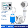 EverTrail Electric Camping Shower Pump — 4000mAh