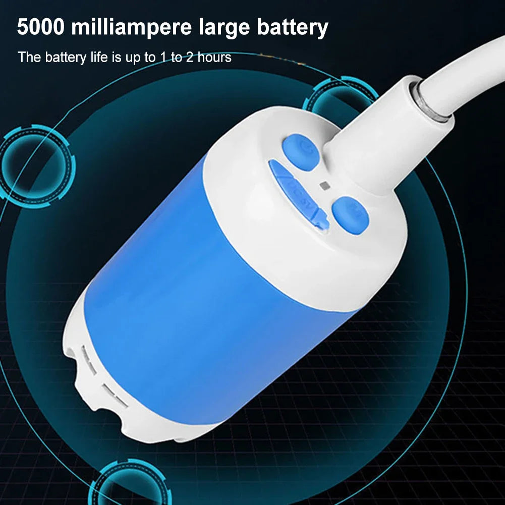 EverTrail Electric Camping Shower Pump — 4000mAh