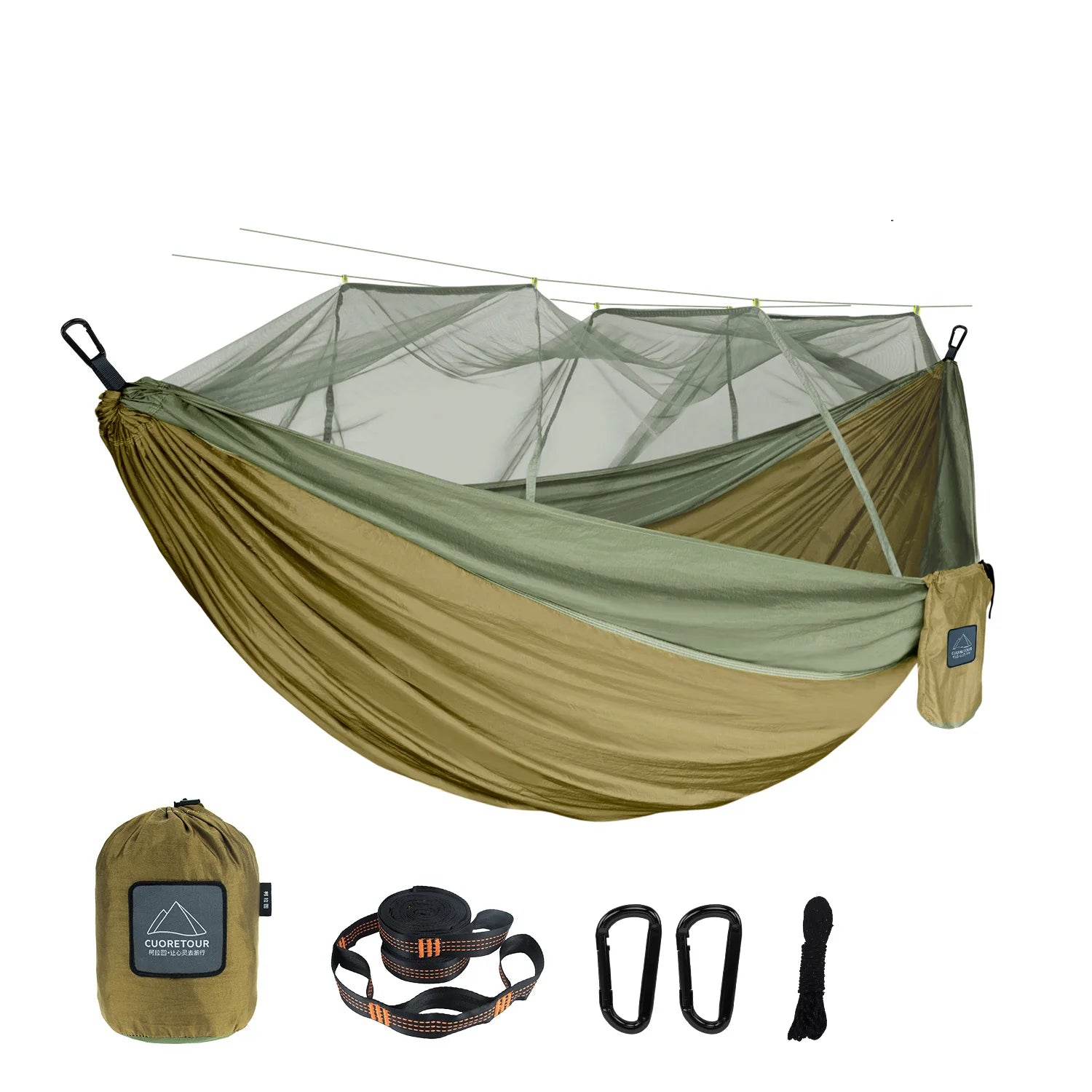 EverTrail Nylon Hammock with Mosquito Net