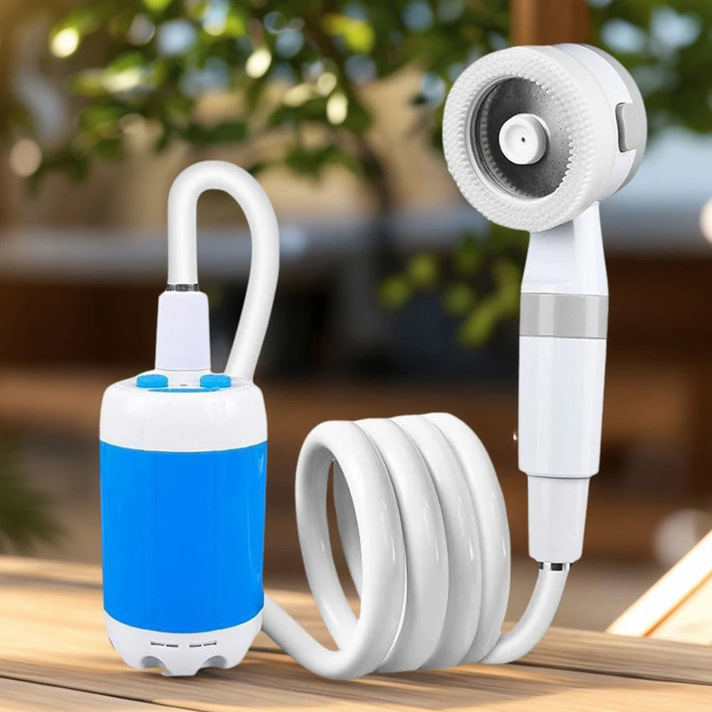EverTrail Electric Camping Shower Pump — 4000mAh