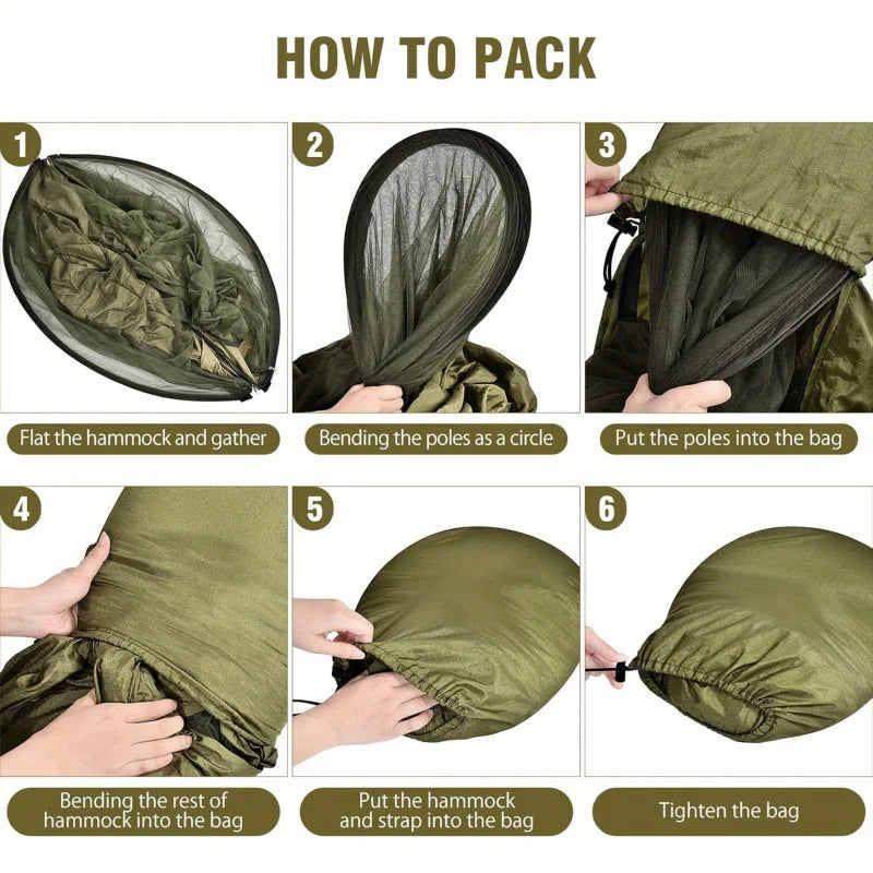 EverTrail 2-in-1 Hammock with Mosquito Net