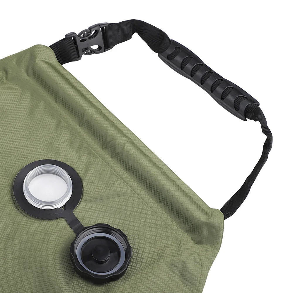 EverTrail Solar Shower Bag — 20L, 45°C