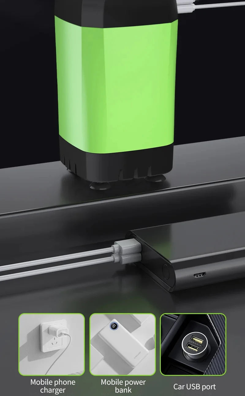 EverTrail RV Camp Shower Kit — 6000mAh