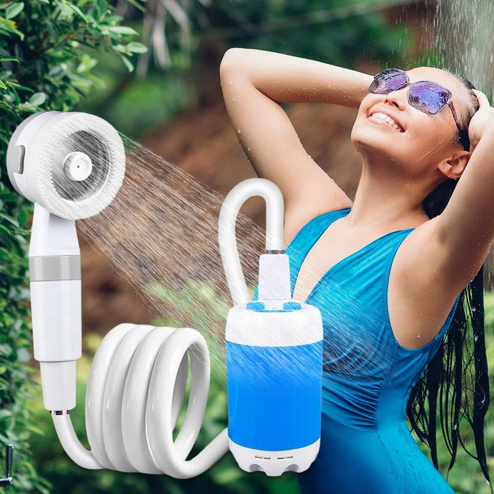 EverTrail Electric Camping Shower Pump — 4000mAh