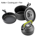 EverTrail Cookware Set — 2-3 Person, Kettle + Pot + Pan