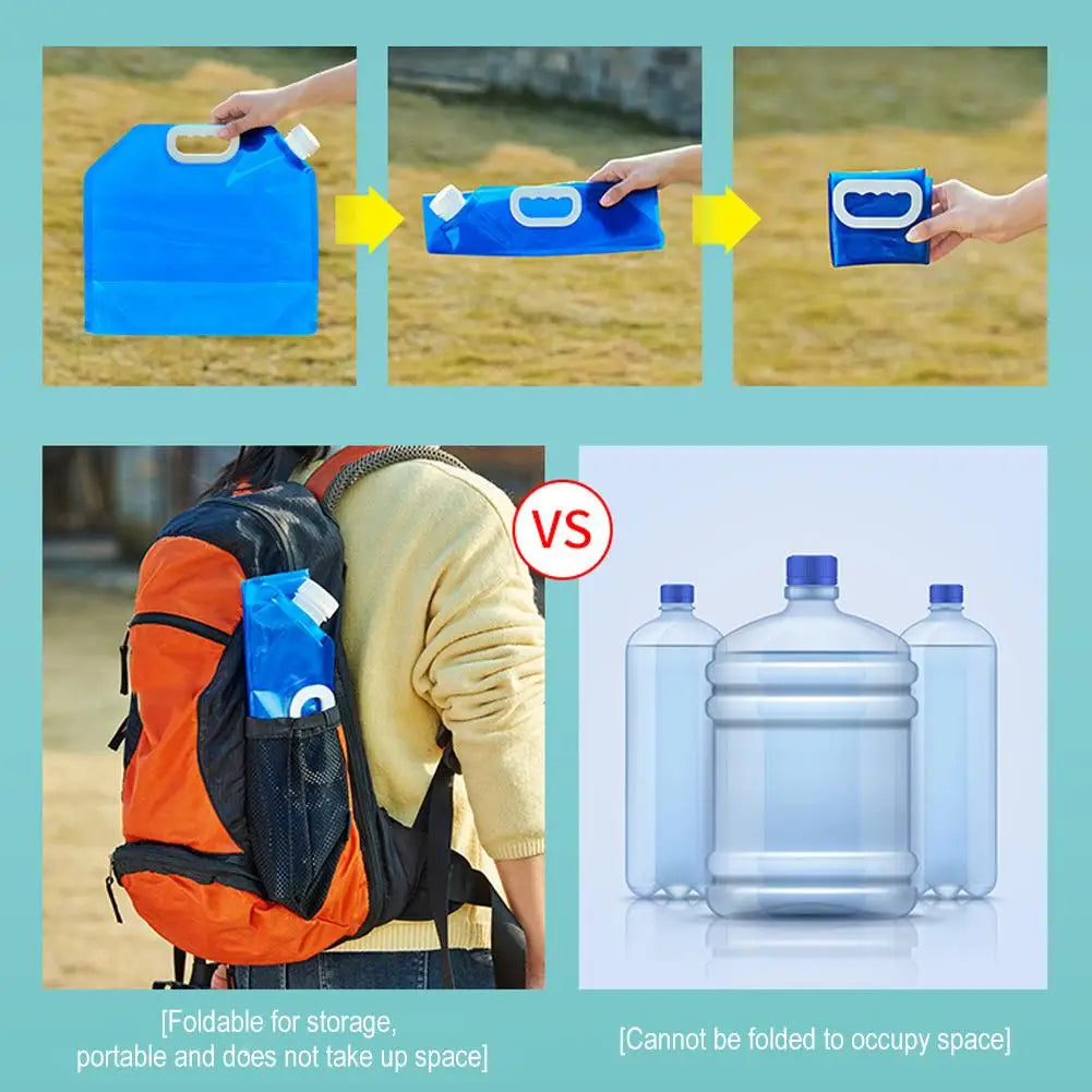 EverTrail Foldable Water Container — 5L/10L