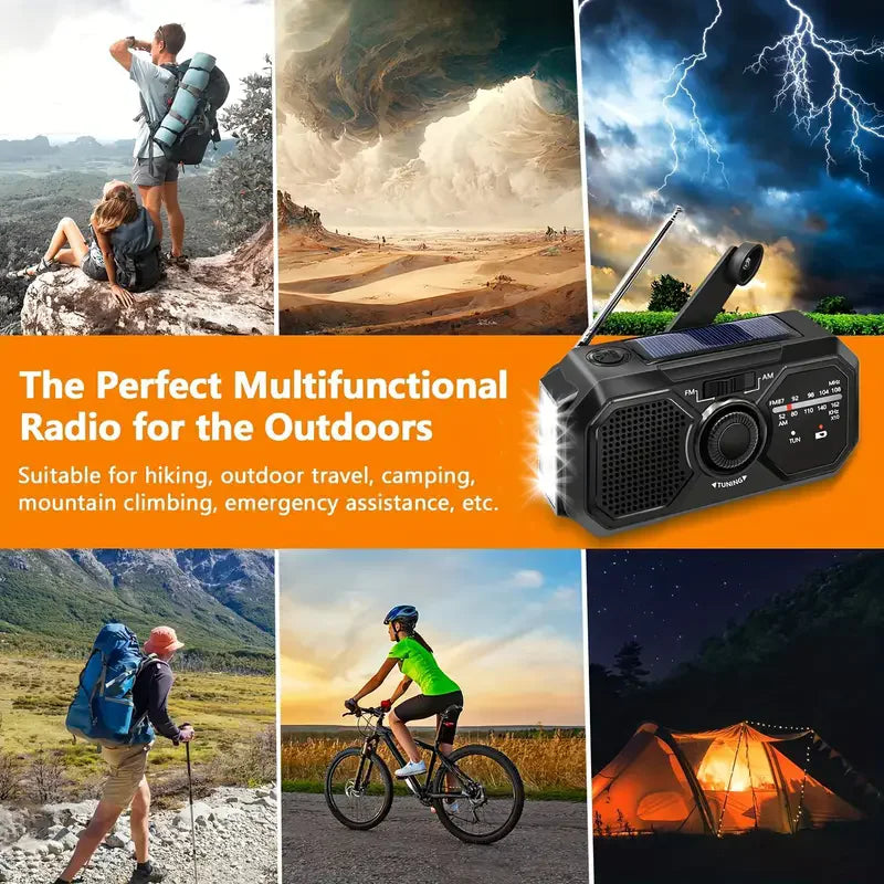 EverTrail Crank Radio &amp; Power Bank
