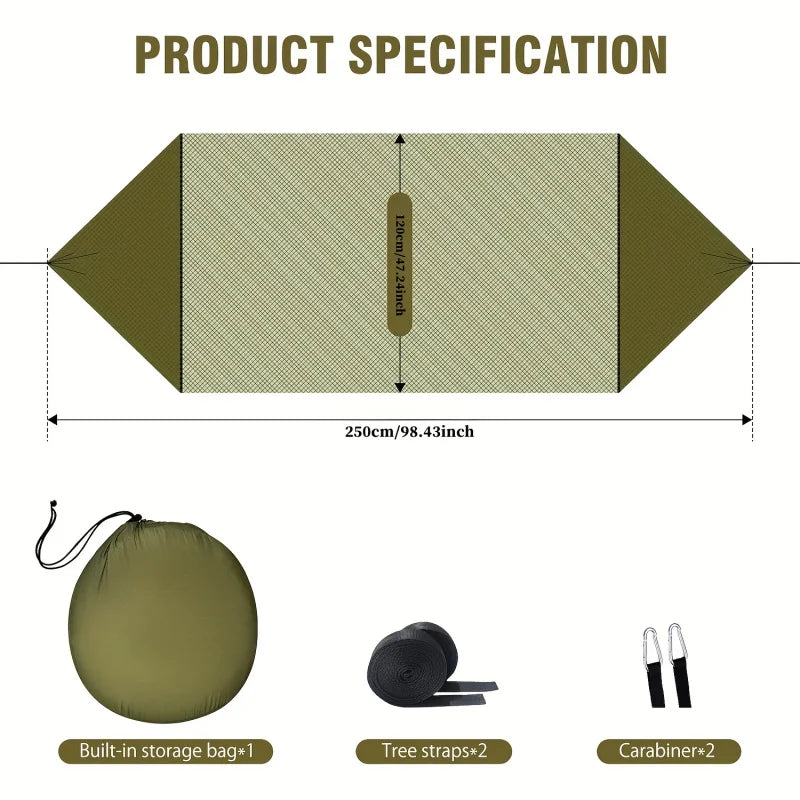 EverTrail 2-in-1 Hammock with Mosquito Net