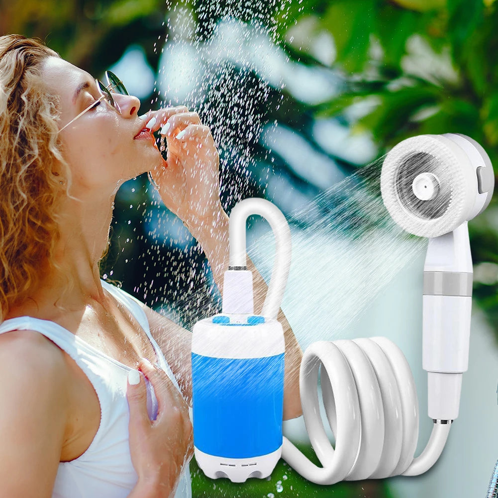 EverTrail Electric Camping Shower Pump — 4000mAh