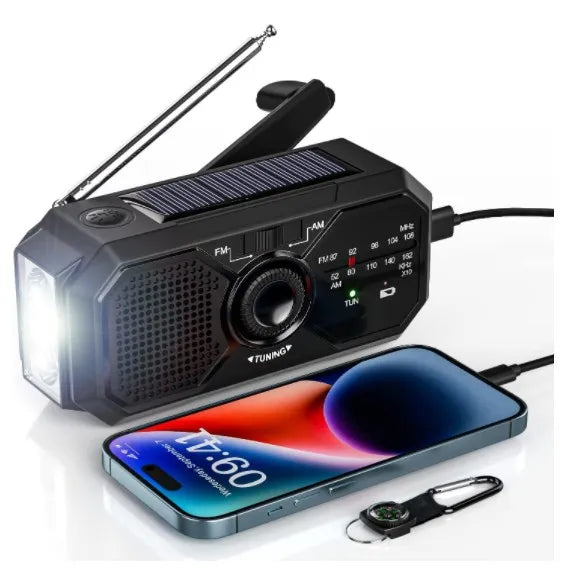 EverTrail Crank Radio &amp; Power Bank