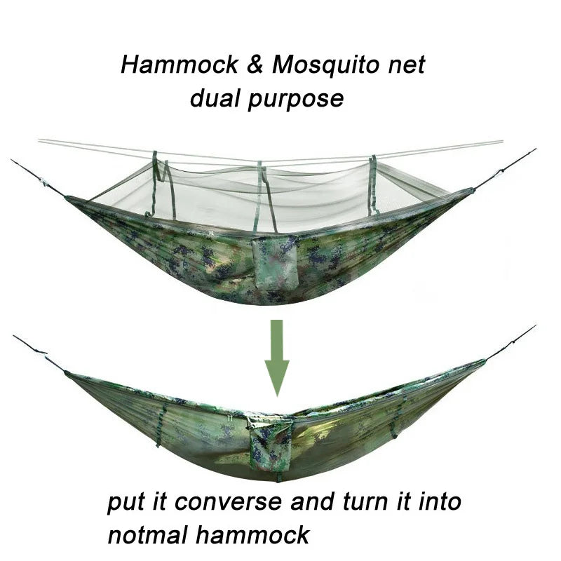EverTrail Nylon Hammock with Mosquito Net