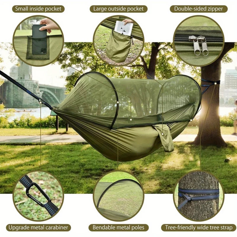 EverTrail 2-in-1 Hammock with Mosquito Net