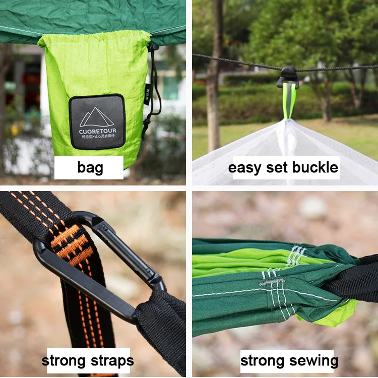 EverTrail Nylon Hammock with Mosquito Net
